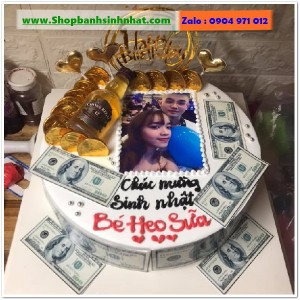Bánh Sinh Nhật In Hình Ảnh - H754